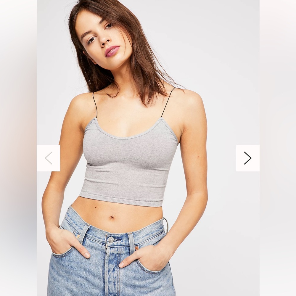 Free People Skinny Strap Seamless Brami